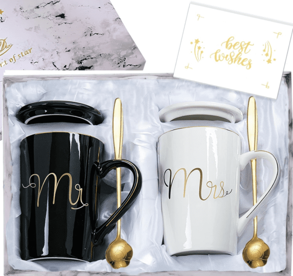 Mr and Mrs Coffee Mugs Set